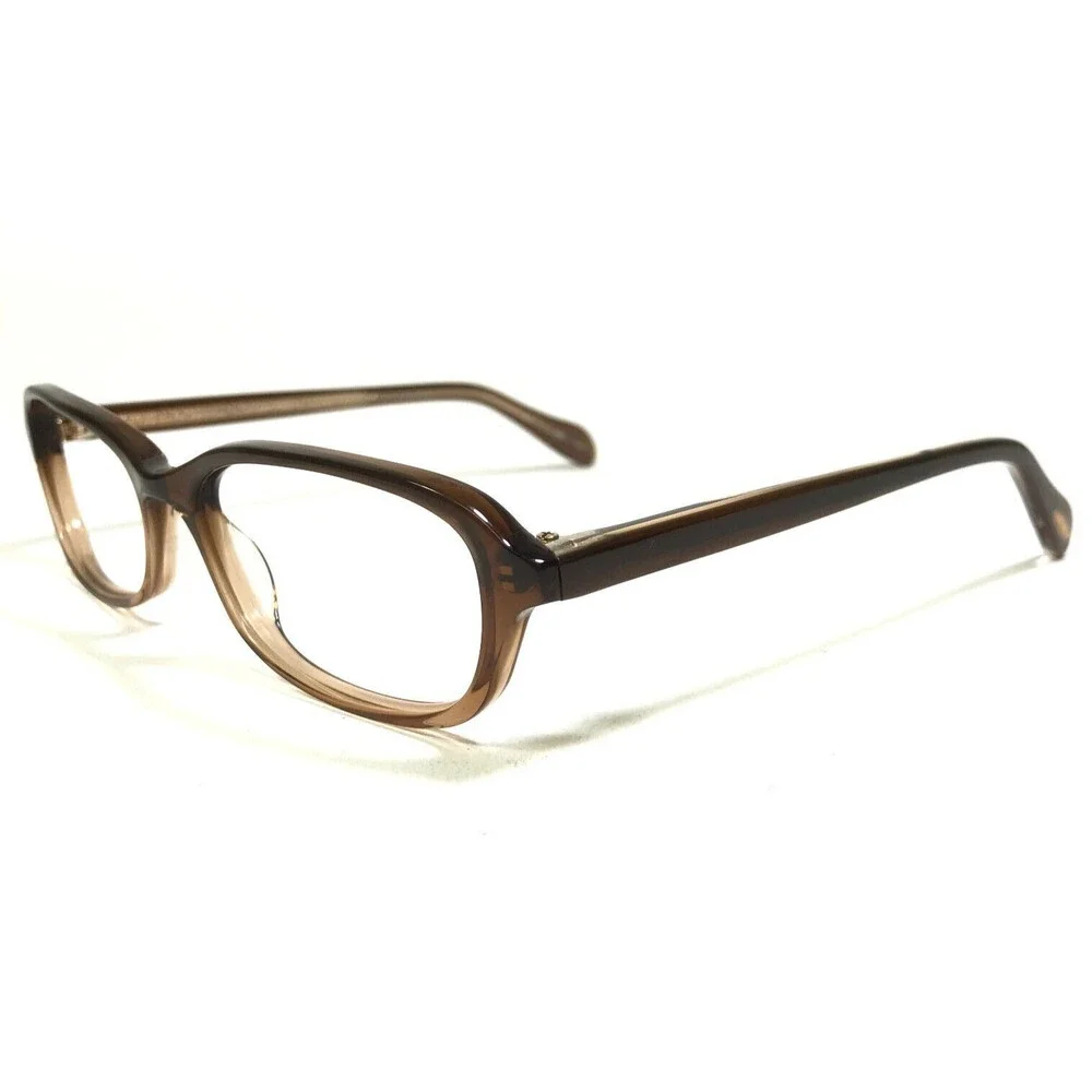 Oliver Peoples Eyeglasses Frames Wynter SNT Clear Brown Cat Eye 52-16-140